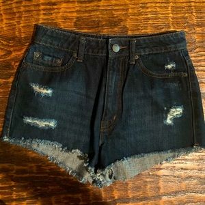Urban Outfitters BDG High Rise Cheeky Jean Shorts